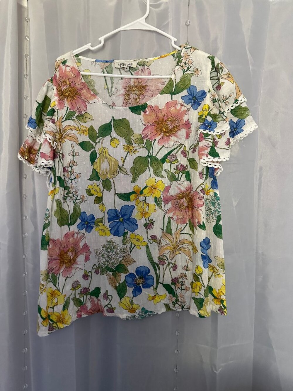 Rachel Zoe Floral Top, 1X